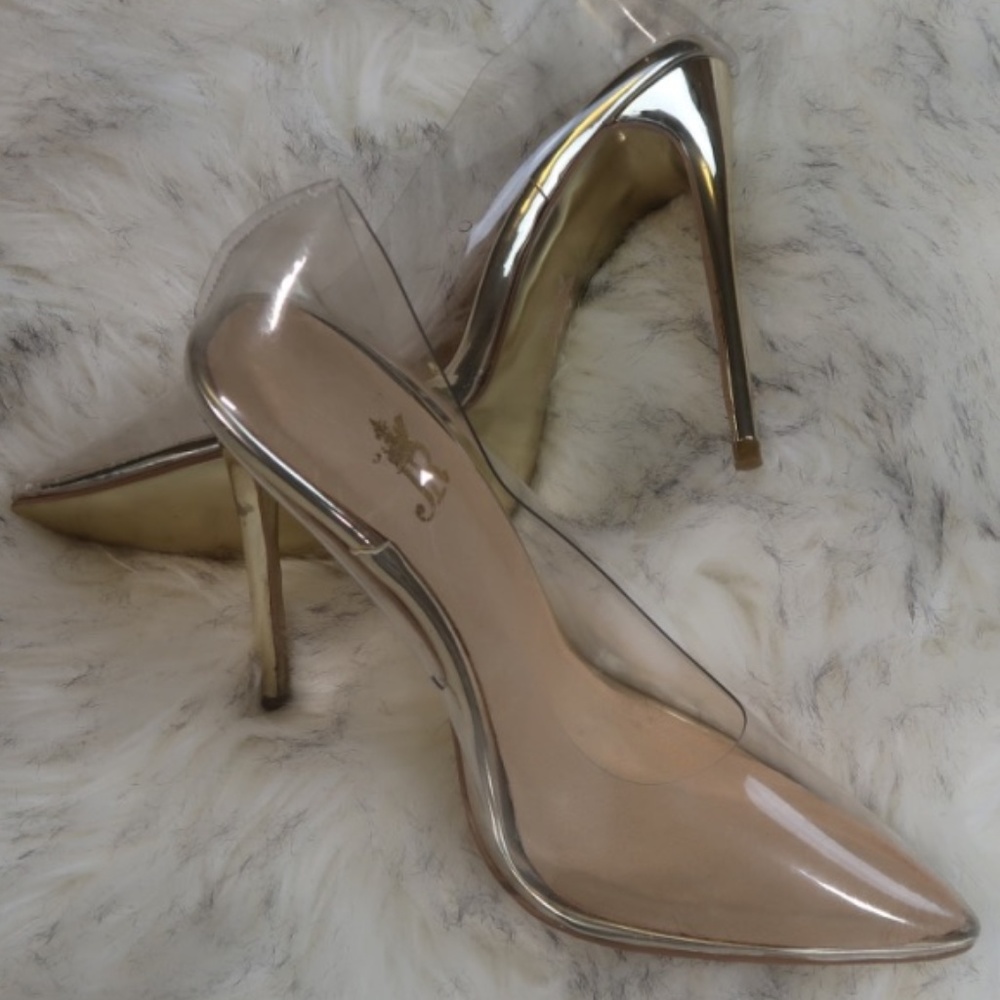 JESSICA RICH FANCY CLEAR STILETTO